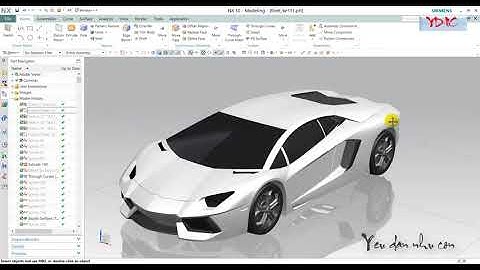 TỰ HỌC 3D NX |Giới thiệu tổng quan về các công cụ trên NX10 |BÀI 1