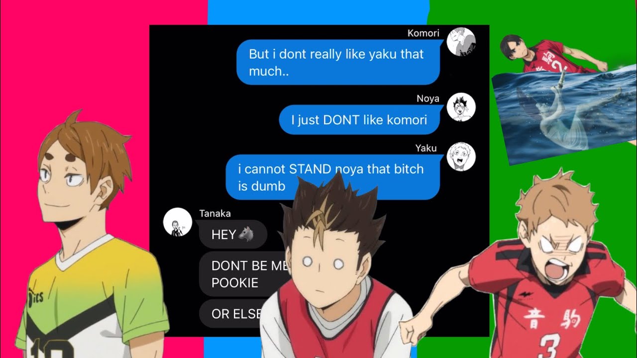 Haikyuu x Powerpuff girls skit |ft Liberos| Haikyuu texts