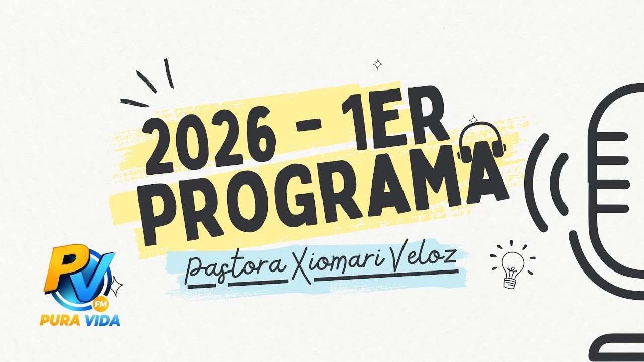 Primer Programa del 2026 - 02 Enero 2026 en #PuraFe con Xiomari Veloz ...