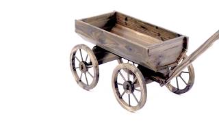 Best Choice Products is proud to present this brand new Wooden Wagon Cart. This one of a kind garden planter is sure to ...