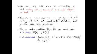 Probability 5.5 Random Vectors (2022)