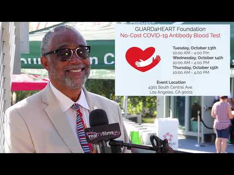 Curren D. Price, LA City Councilmember, Guard A Heart Foundation, COVID 19 Antibody Testing