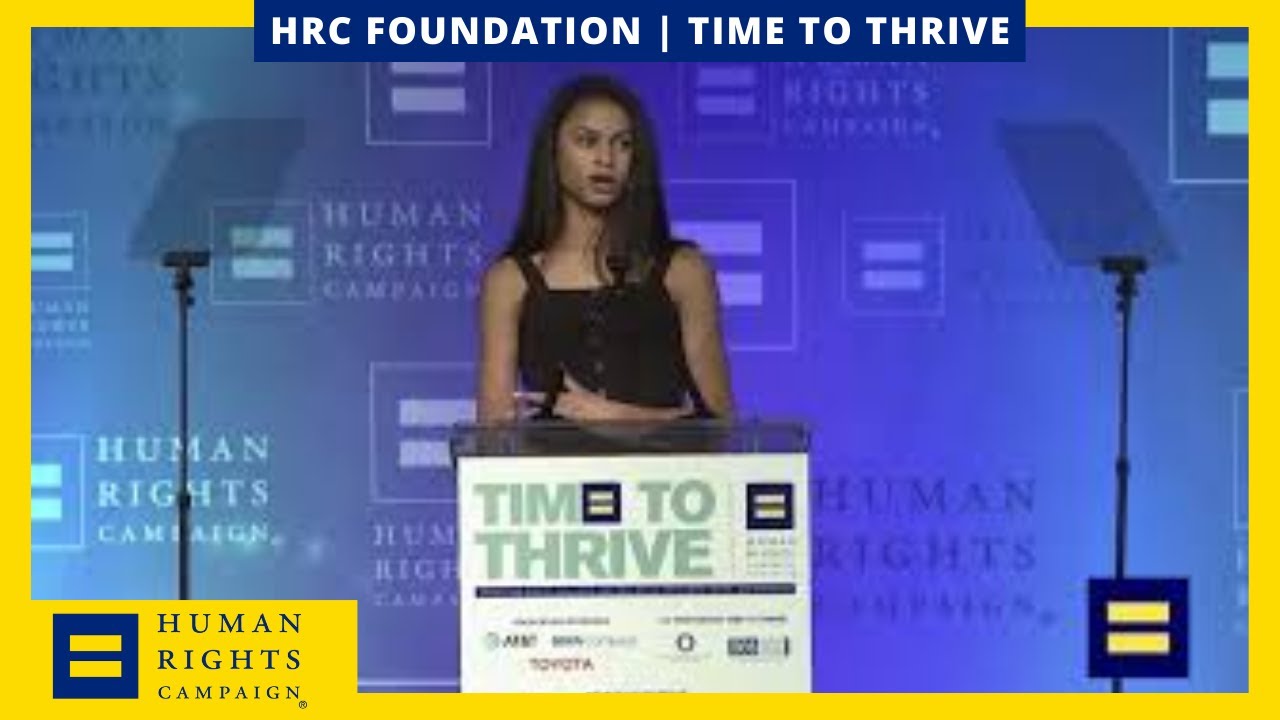 Ambassador Gia Parr Speaks at the 2019 HRC Time to THRIVE - YouTube