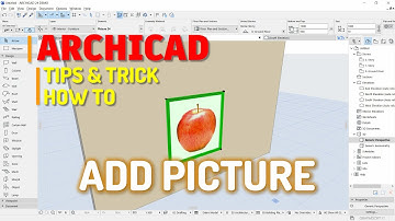 Archicad How To Add And Change Picture