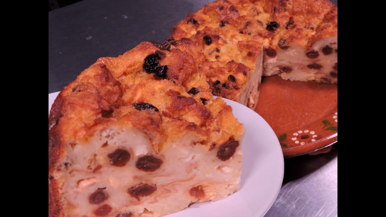 Pudín de pan con queso cottage. RecetasdeLuzMa YouTube