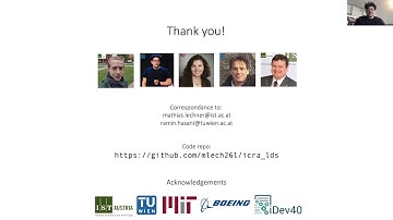 ICRA 2020 Paper Presentation: Stabilizing the RNN Compartment of an End-to-end Robot Learning Scheme