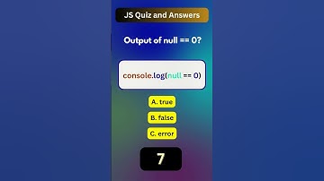 JS Quiz 70 of 1000 | JavaScript Quiz and Answers | Web Development Skills