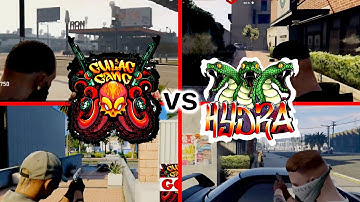 GG vs Hydra Shootout (MultiPOV) + CONTEXT | GG NoPixel WL RP
