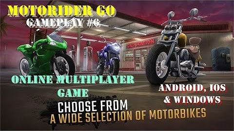 MOTORIDER GO HIGHWAY TRAFFIC GAMEPLAY #6 | ONLINE MULTIPLAYER GAME
