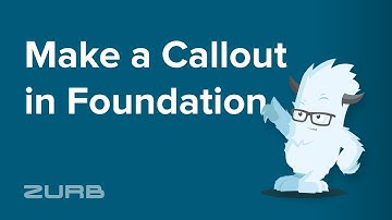 📢  Callout | Foundation 6 by ZURB