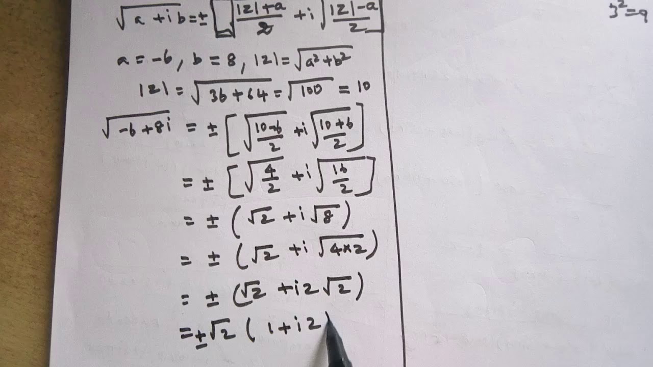 12th-mathematics-ex2-5-10-ii-square-root-of-6-8i-complex-numbers-dr