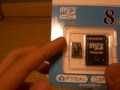 I.O.DATA MicroSD 8GB 開封動画
