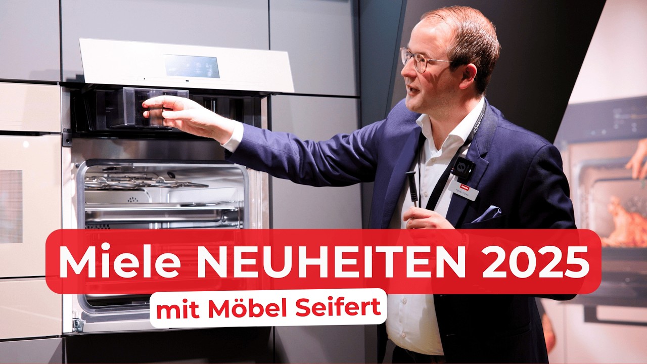 Miele Highlights 2025: Matt-Finish, Pearlbeige, Powerdisk & mehr | KKT Alliance | Möbel Seifert