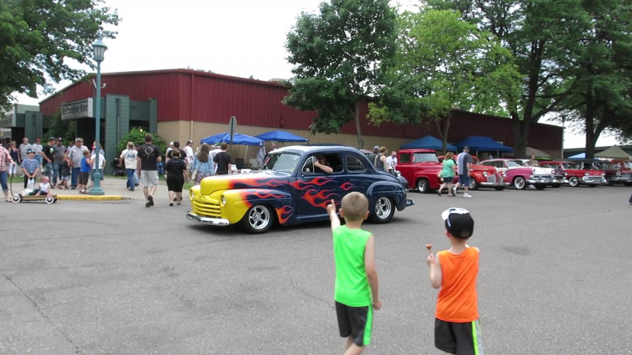 air force veteran cell Back to the Fifties 2016 Minneapolis Hot Rod Cruising Video