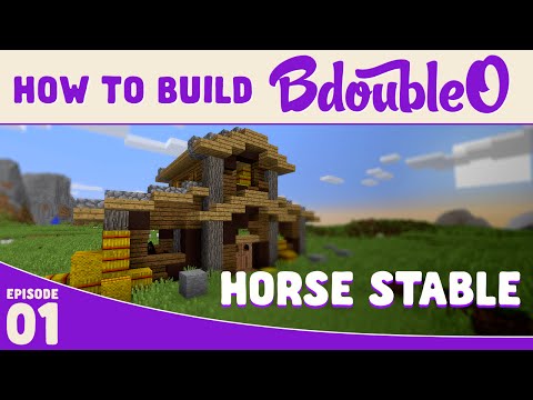 Minecraft Building with BdoubleO - Episode 164 - Horse ...