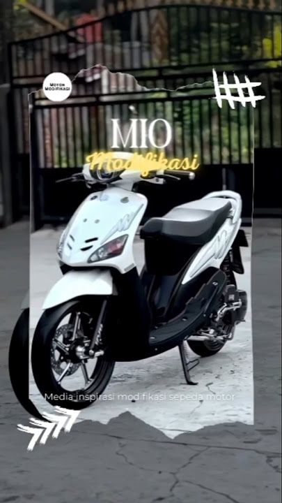 Yamaha Mio Sporty Modifikasi Minimalis #miomodifikasi #cinematicmio #cinematic
