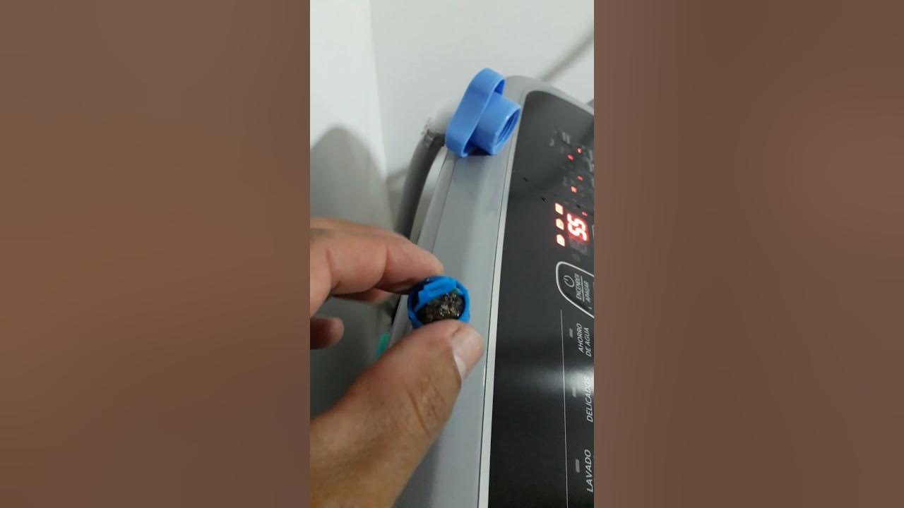 como limpiar los filtros de la entrada de agua de tu lavadora samsung