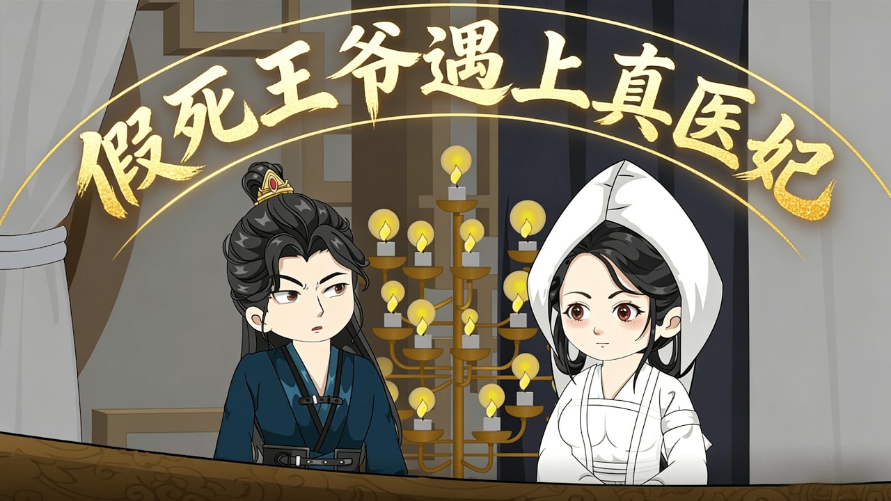 【沙雕漫 | 假死王爺遇上真醫妃】他疑我利用他復生，我笑他不知我神醫聖手。當皇室毒殺案牽扯出二十年前血脈秘密，這位假死王爺慌了：“你腹中孩子到底是誰的？”我摸著肚子輕嘆：“王爺，這問題該我問你...”