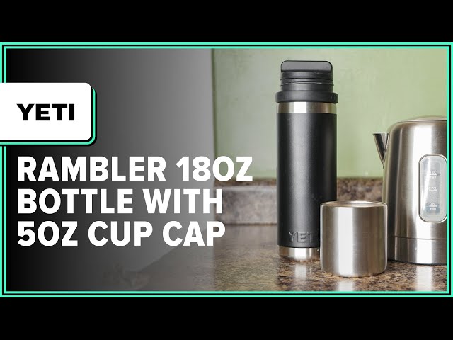 YETI Rambler 18oz Bottle with 5oz Cup Cap Review (1 Month of Use