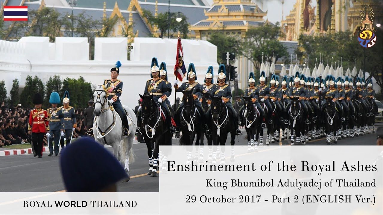 29 Oct. 2017 :: Enshrinement of the Royal Ashes at the Temples