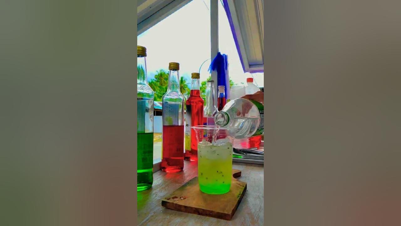 Lagu hatiku senang itu bohong 🤣 | Resep Minuman Segar Untuk Jualan #shorts  #minuman #resep #cara
