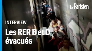 Passagers des RER B et D évacués dans un tunnel : «Des gens faisaient des malaises»