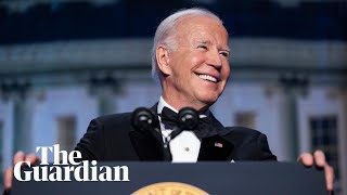 Biden mocks Trump at correspondents' dinner: ‘A horrible plague, then Covid’