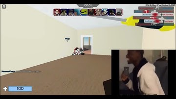 When you back stab a hacker in roblox arsenal