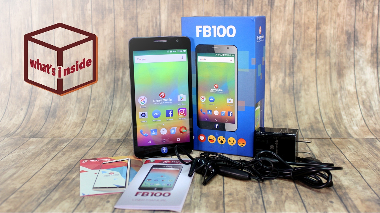 What's Inside?: CherryMobile FB100 (Unboxing) - YouTube