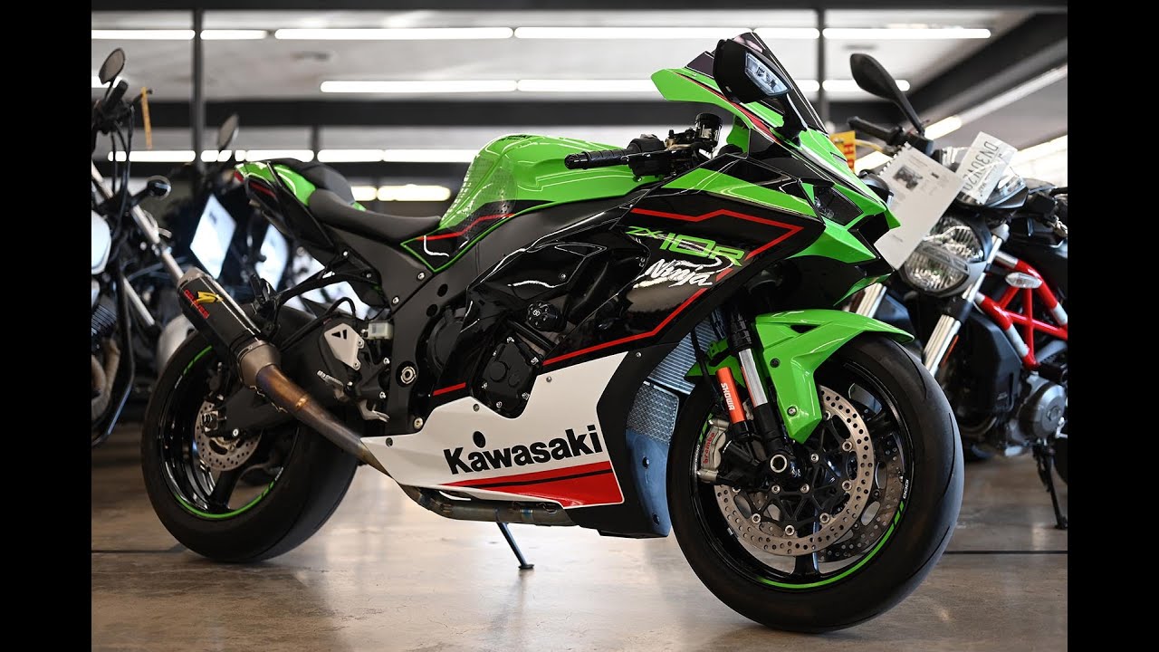 2021 Kawasaki Ninja ZX10R KRT - Onyx Moto