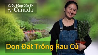 Dọn Đất Làm Vườn - Nông Dân Việt Nam Ở Canada :)