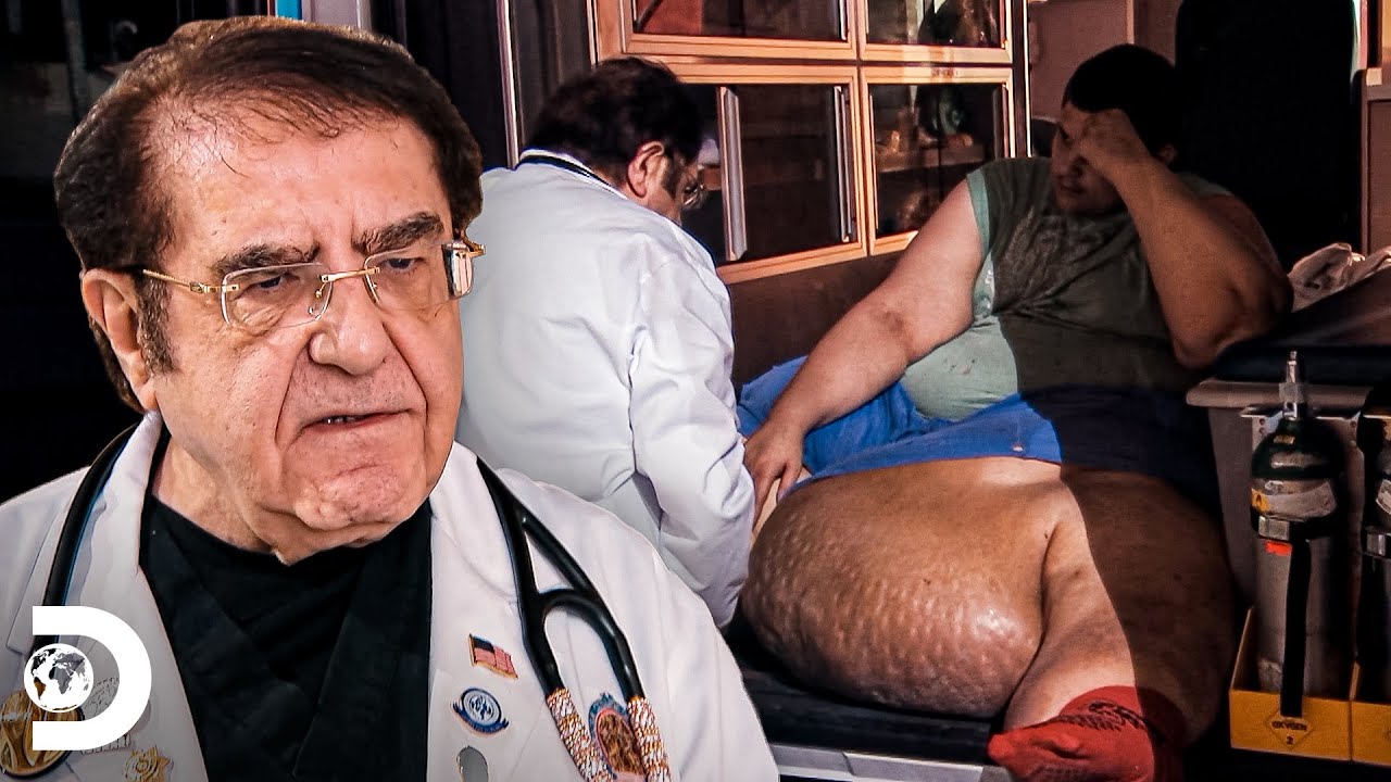 Doutor Nowzaradan envia uma ambulância para resgatar Julius "JT" | Quilos Mortais | Discovery Brasil