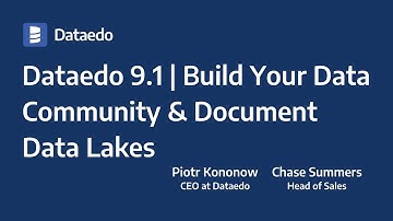 Dataedo 9.1 | Build Your Data Community & Document Data Lakes