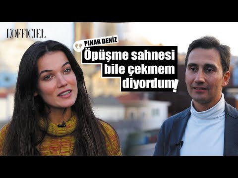 Pınar Deniz ile çekim arası (L'Officiel Röportaj)