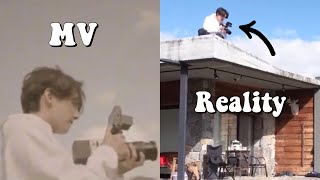 BTS 'LIFE GOES ON' MV vs REALITY