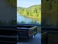 A stop by the James River . #minitruck #beautiful #Virginia #cruising #sundaymorning sunday