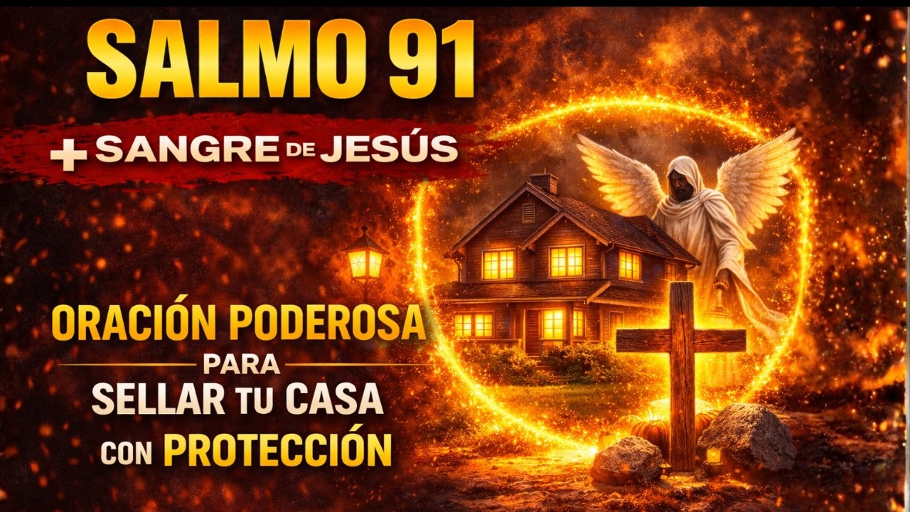 🔥 Salmo 91 + Sangre de Jesús + Oración Poderosa para Sellar Tu Casa con ...