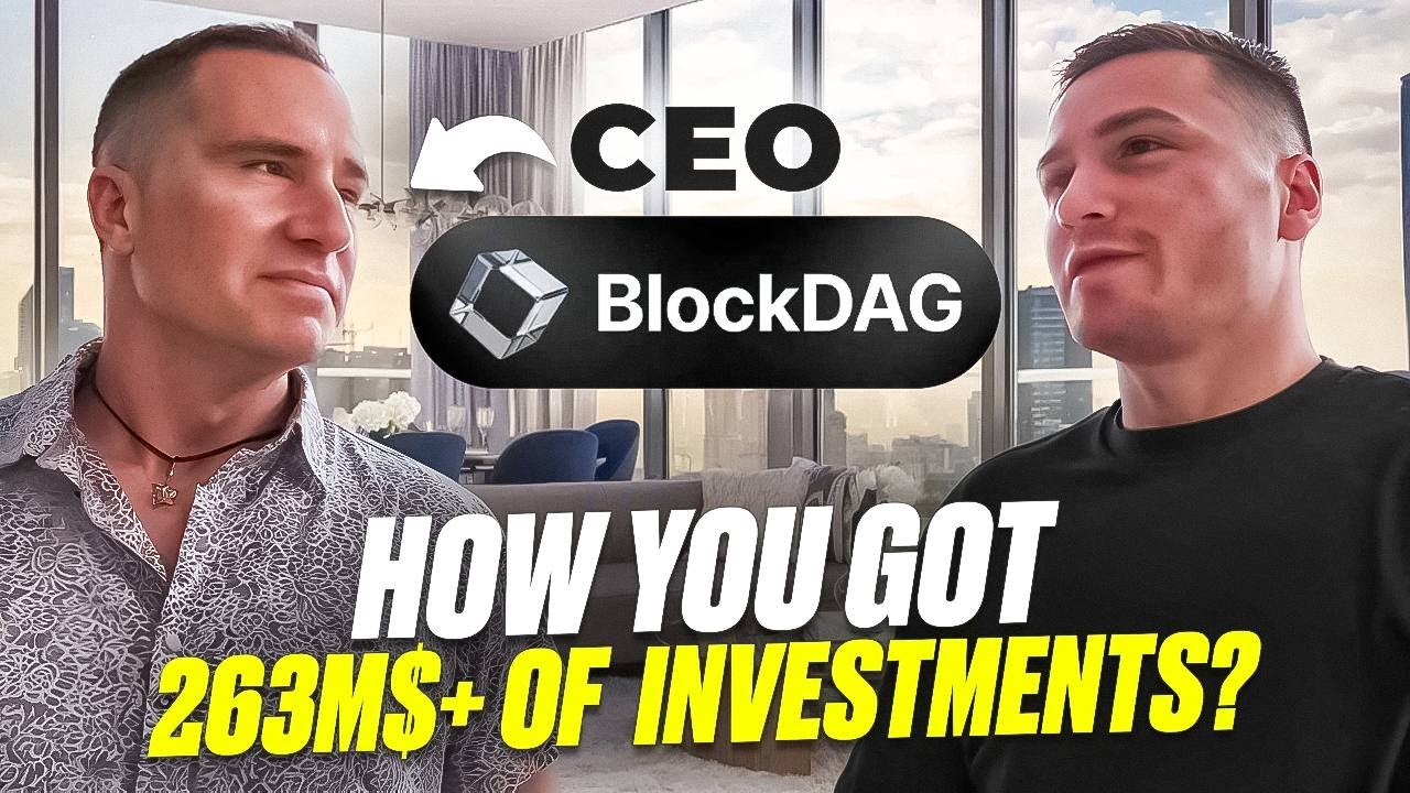 Asking BlockDAG CEO How They Got 260M$+ of Investments