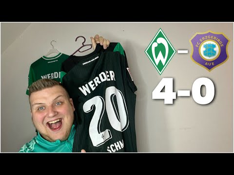 SV Werder Bremen - FC Erzgebirge Aue / 4-0 Ole Werner überzeugt bei seinem Heimdebüt ????????