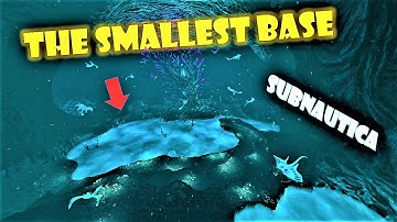 The SMALLEST BASE in SUBNAUTICA (size record: less is more!) | Spoilers