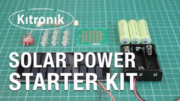 Kitronik Solar Power Starter Kit