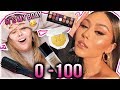 1 HOUR BIRTHDAY TRANSFORMATION GRWM | 0-100 makeup and hair 😍 Roxette Arisa