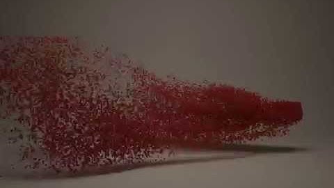 Particle Morphing Test - 3ds Max