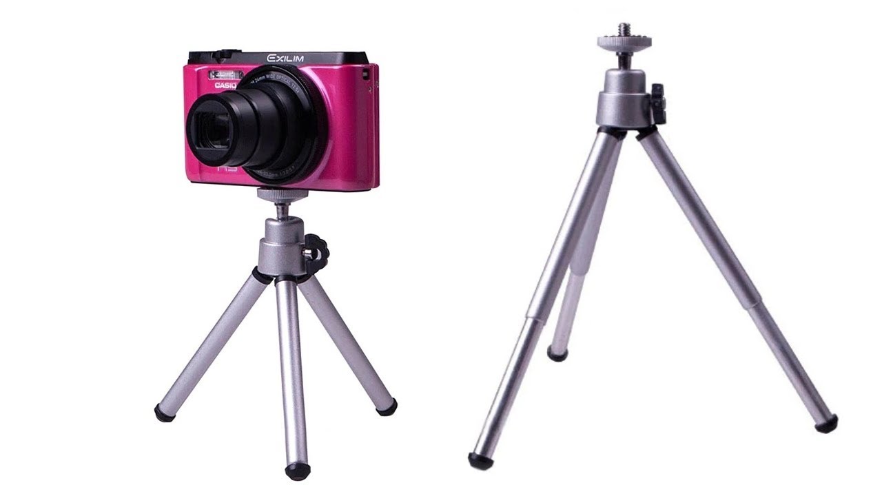 Мини штатив тренога для фотоаппарата, телефона, видеокамеры - обзор и тест