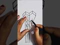 In this video, I demonstrate how to draw an easy and attractive 3D shape