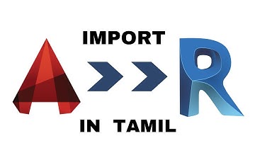 IMPORT AUTOCAD FILE TO REVIT IN TAMIL