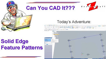 Making Feature Patterns in Solid Edge