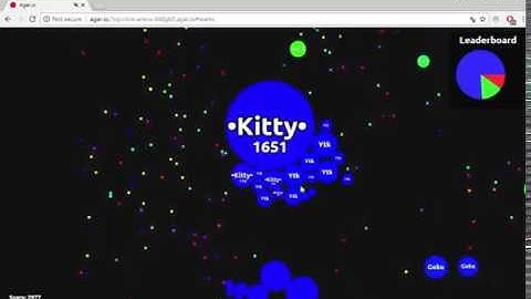 Agar.io Team Mode: Good moments #9