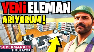 Supermarket Simulator de Yeni Kasiyer Arıyorum!