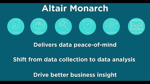Alleviate Chronic Spreadsheet Pain with Altair Monarch